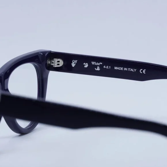 Off-White OERJ004 STYLE 4 4600 Eyeglasses - Blue Frame